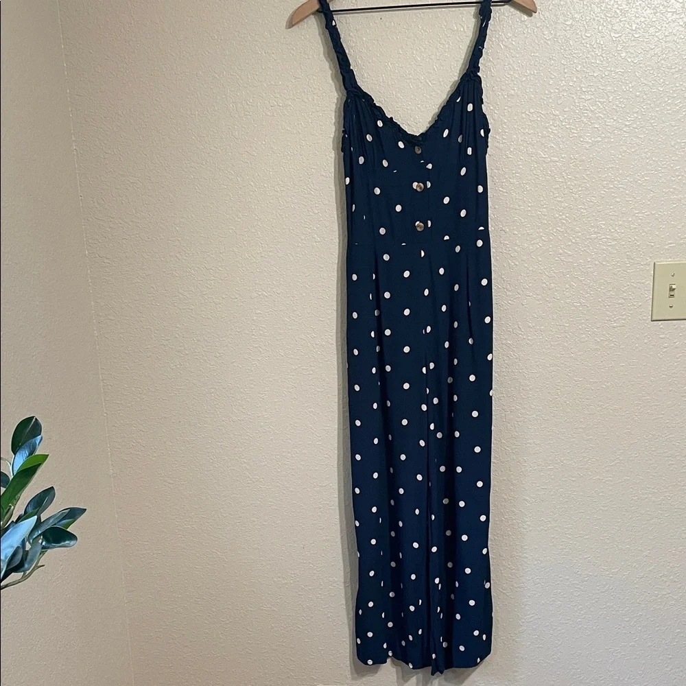 Faithfull the Brand Blue and White Jumpsuit - Picture 3 of 11
